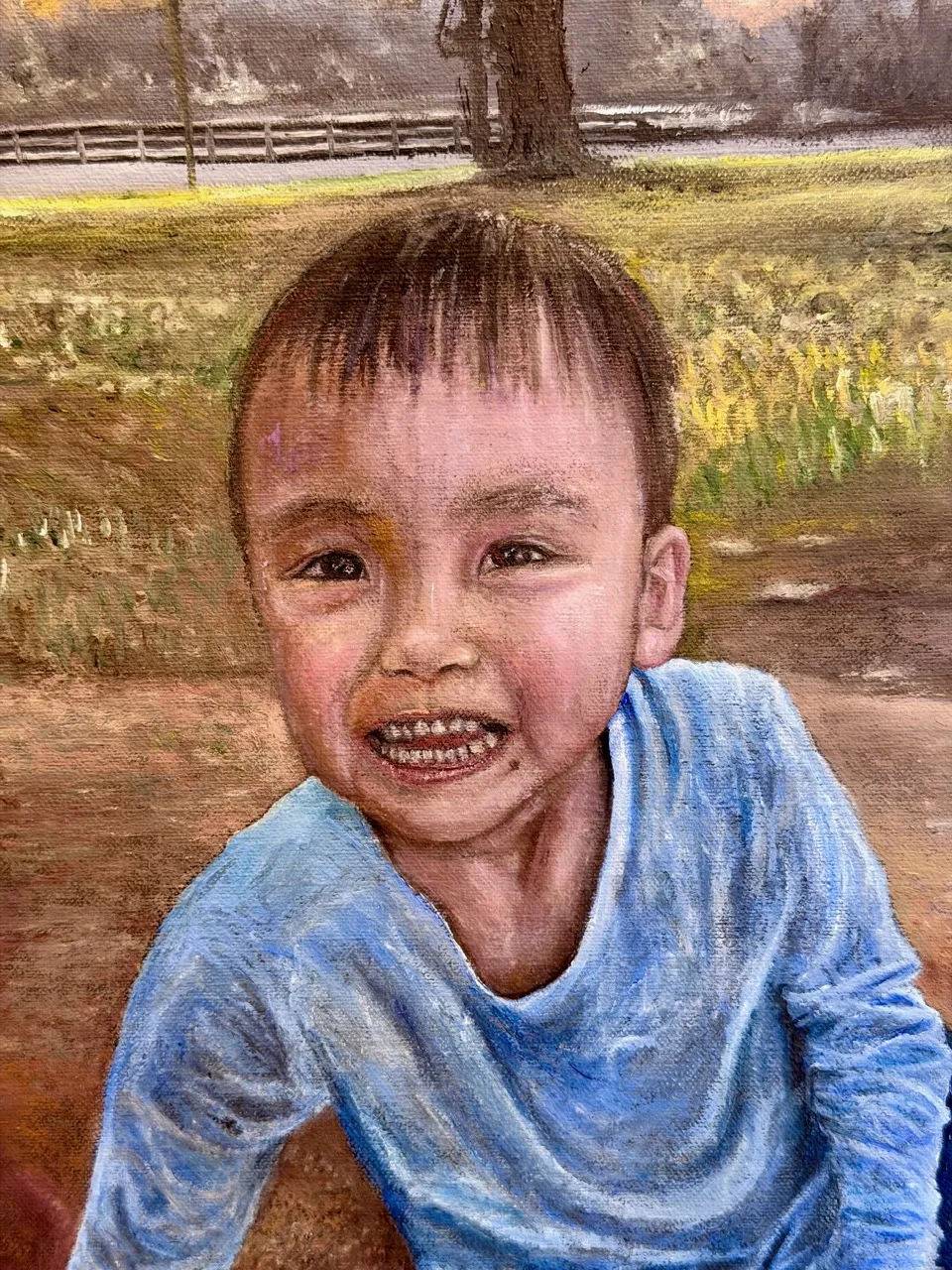 Enzo's World Painting Dr. Lam Art Work
