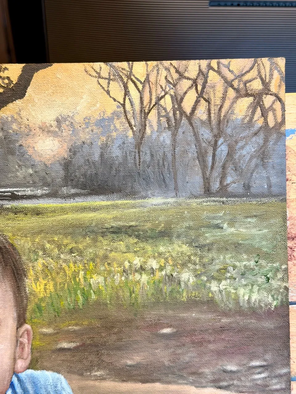 Enzo's World Painting Dr. Lam Art Work